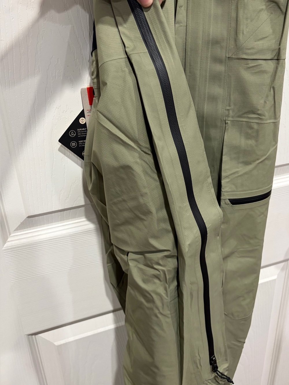 Mountain Hardwear Women's Medium High Exposure GORE-TEX Bib Green NWT Snow Ski - Picture 7 of 13